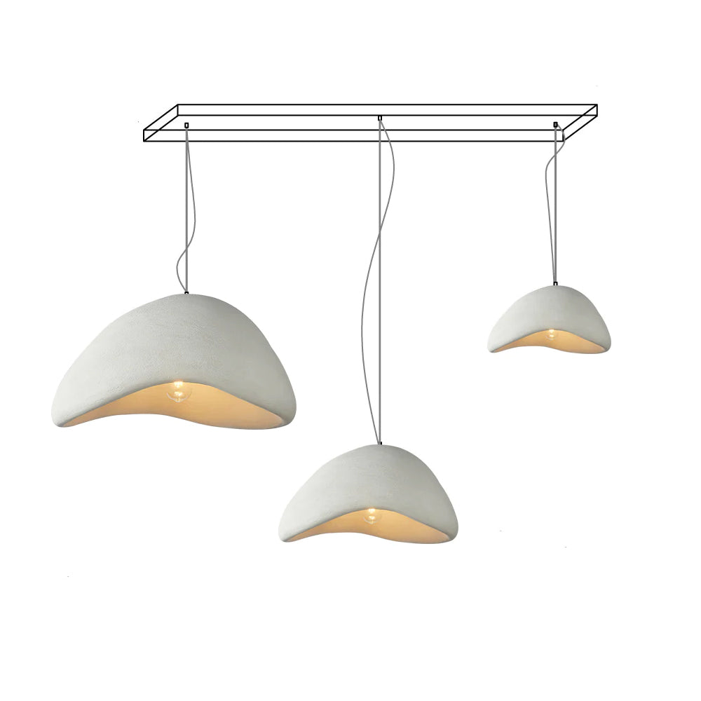 Fentor hanglamp met witte lampenkap minimalistisch