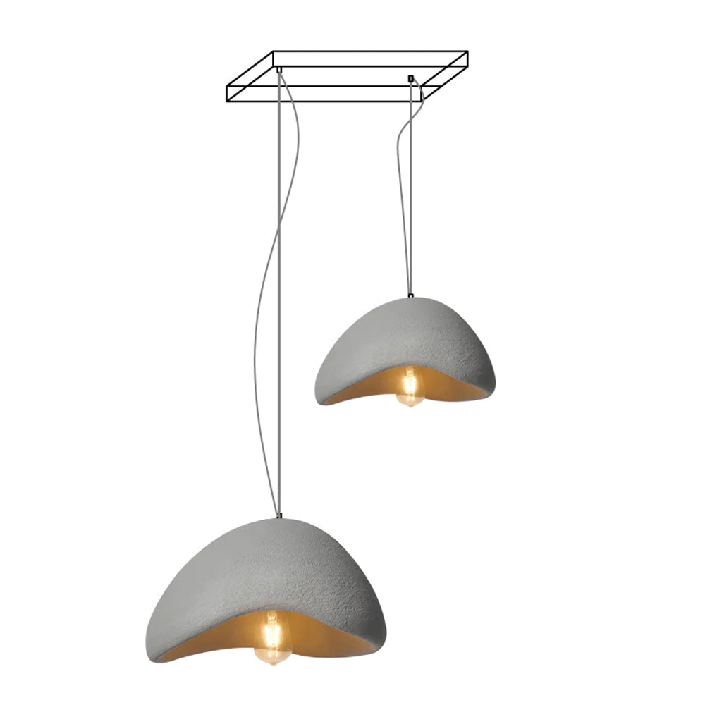 Fentor hanglamp met witte lampenkap minimalistisch