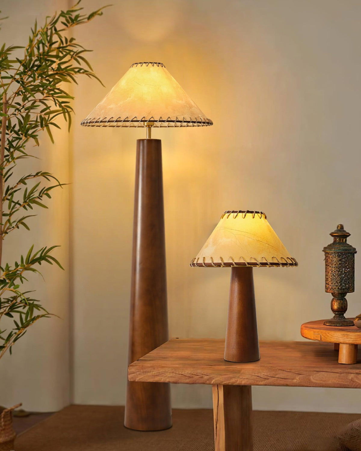 Cedar vloerlamp