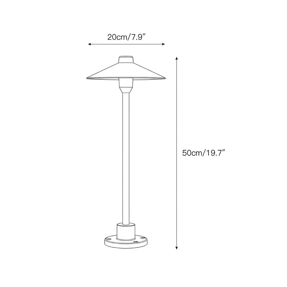Kichler buitenstafel met verlichting tafellamp