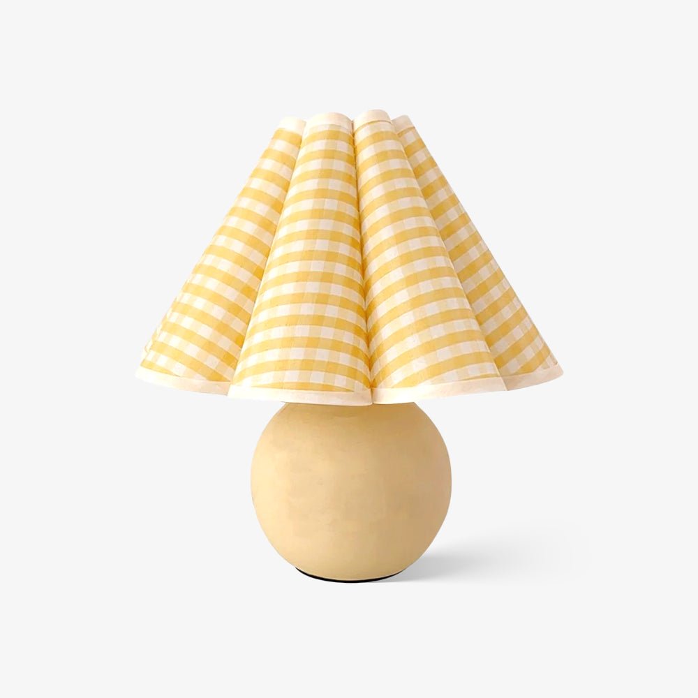 Nirixon whimsische tafellamp met stoffen kap