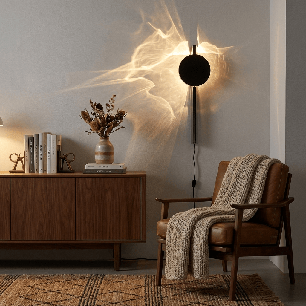 Kinetic Shadow wandlamp met stekker