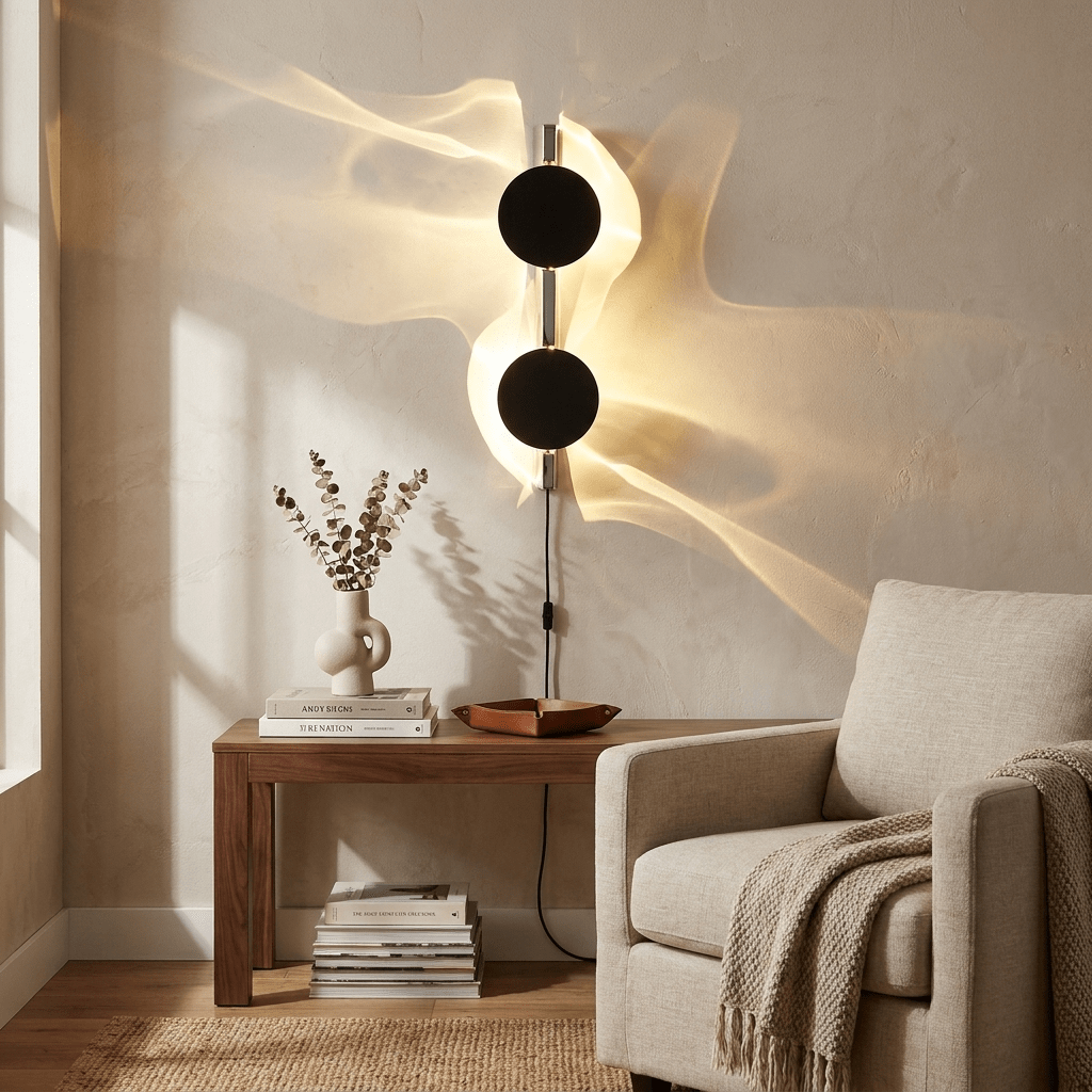 Kinetic Shadow wandlamp met stekker