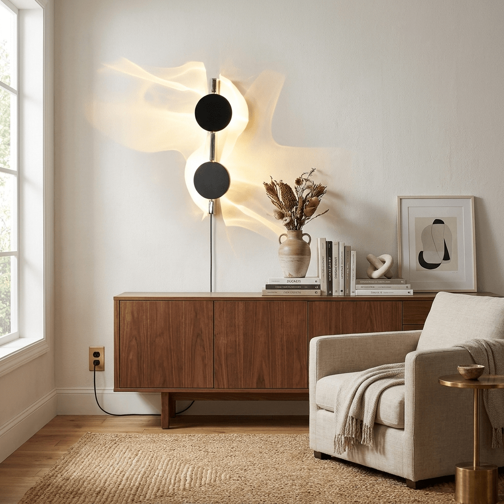 Kinetic Shadow wandlamp met stekker