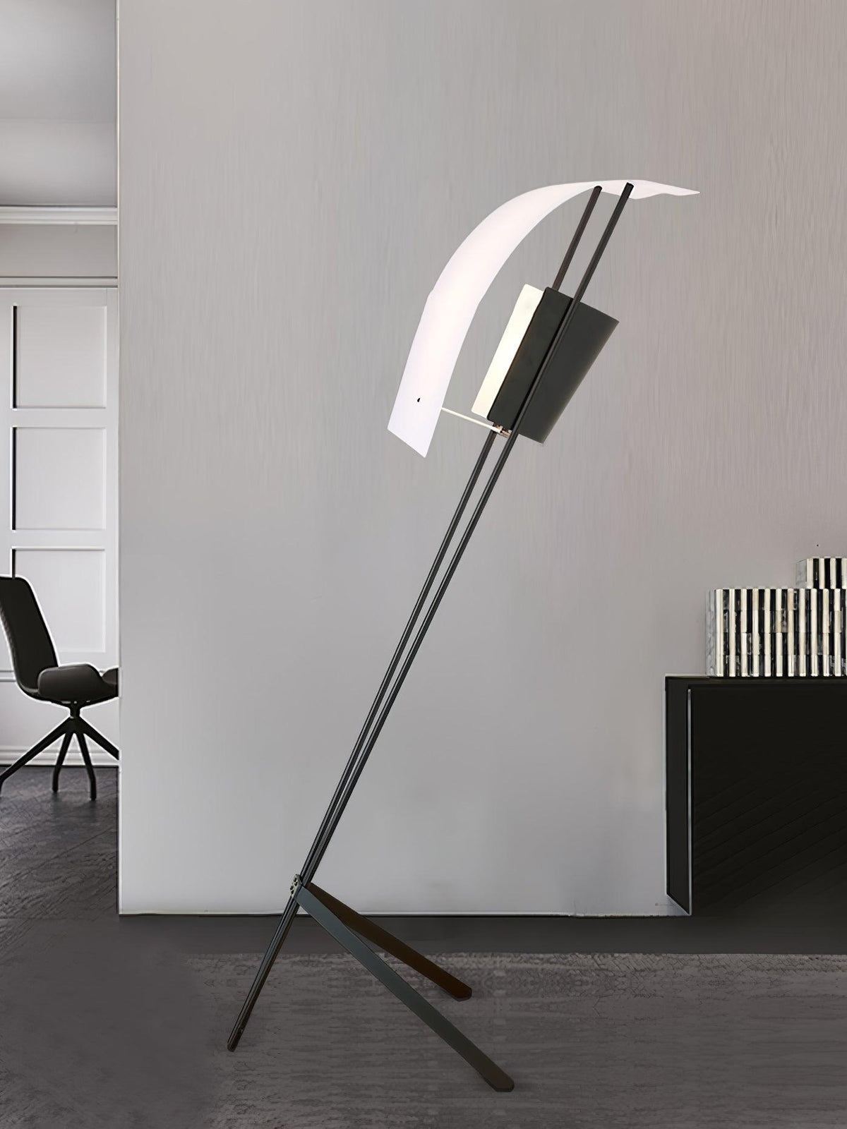 Ulvynil vloerlamp minimalistisch
