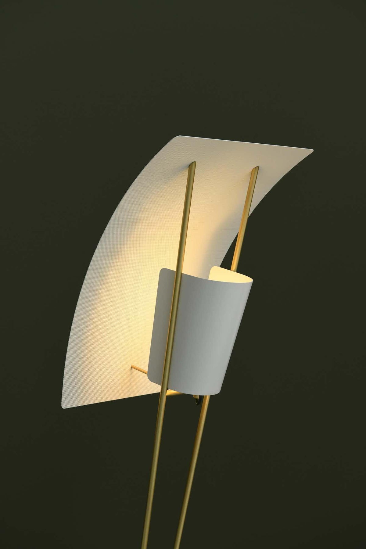 Ulvynil vloerlamp minimalistisch