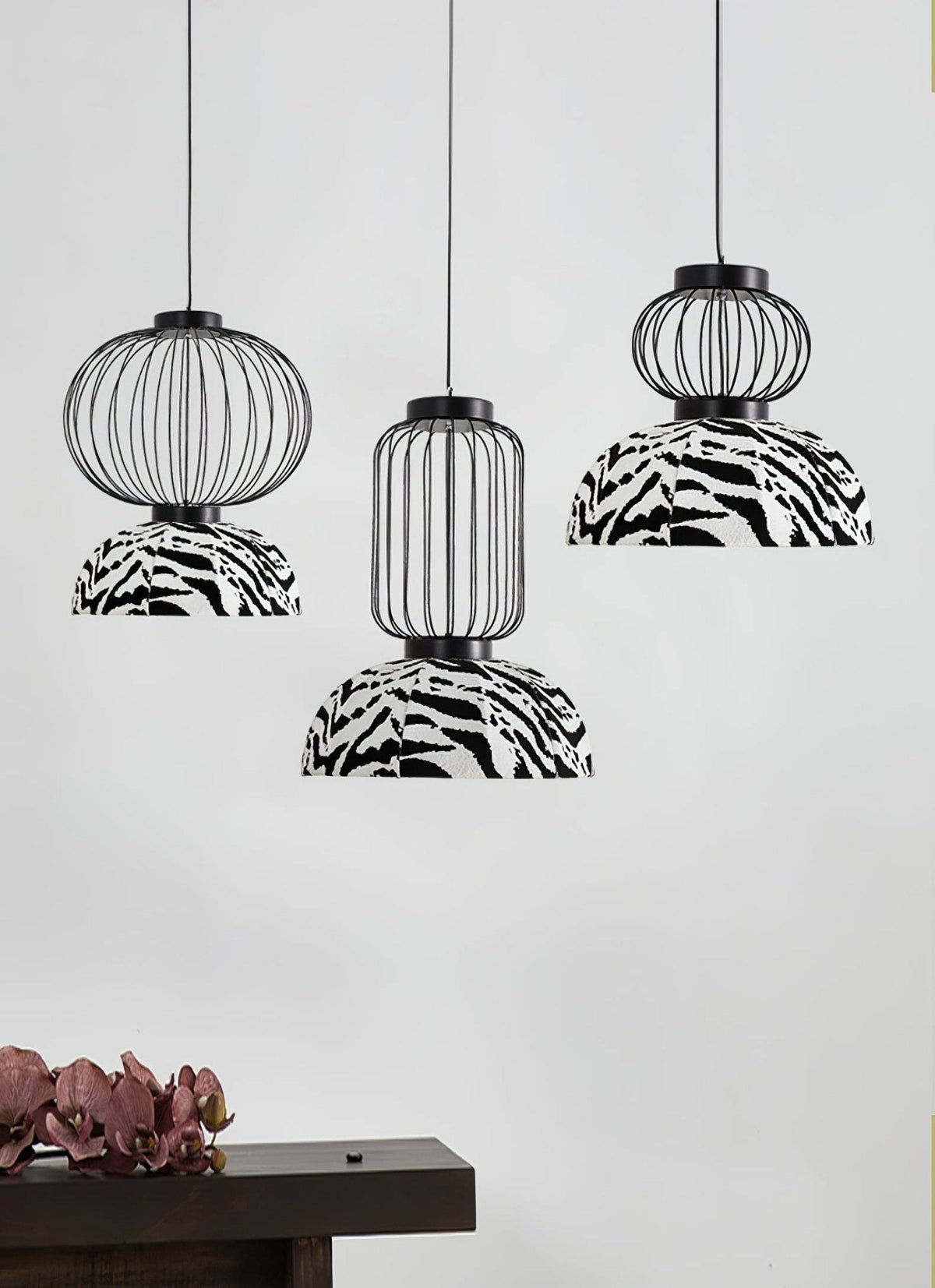 Forge Industrial stof hanglamp