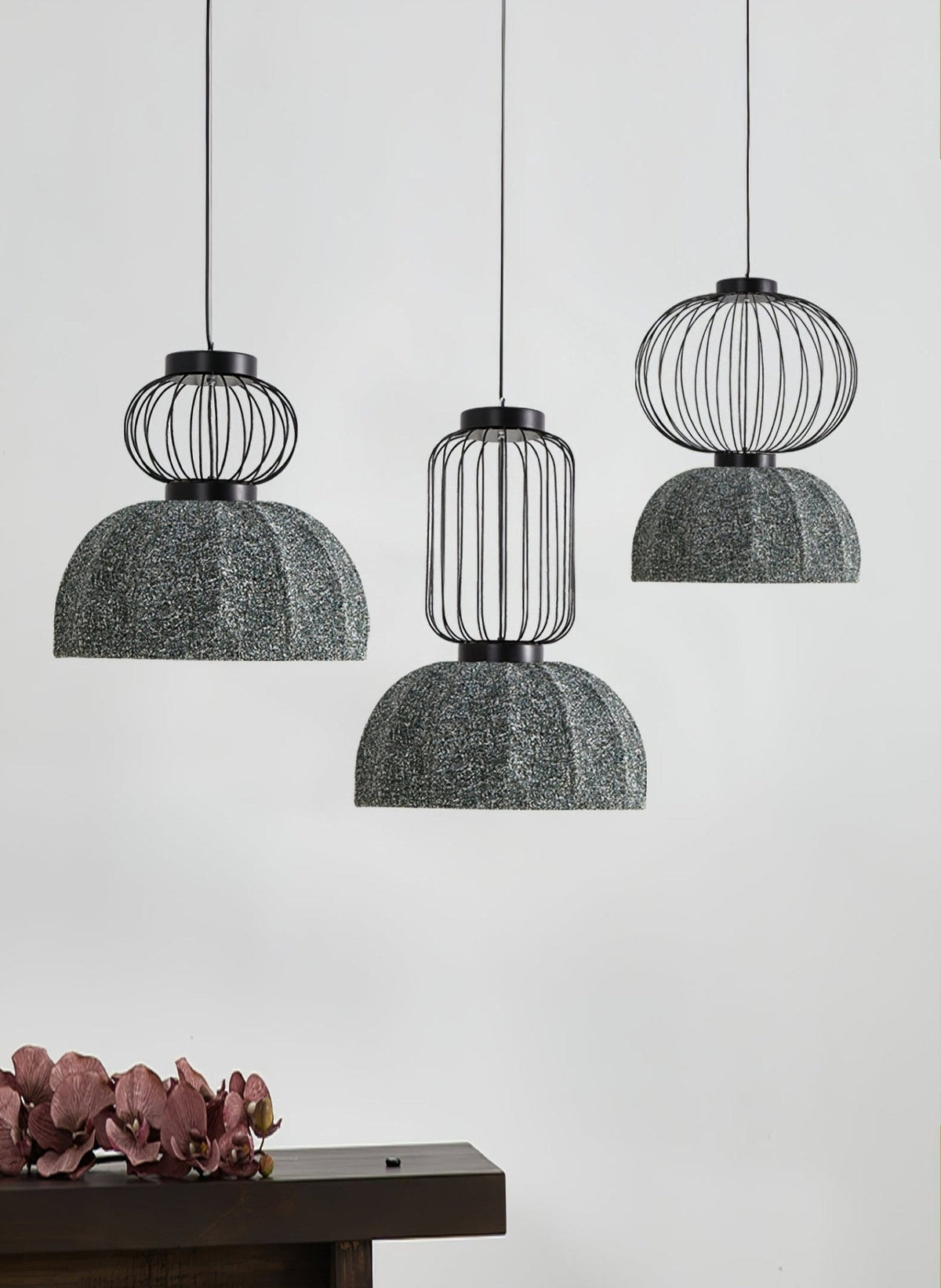 Forge Industrial stof hanglamp