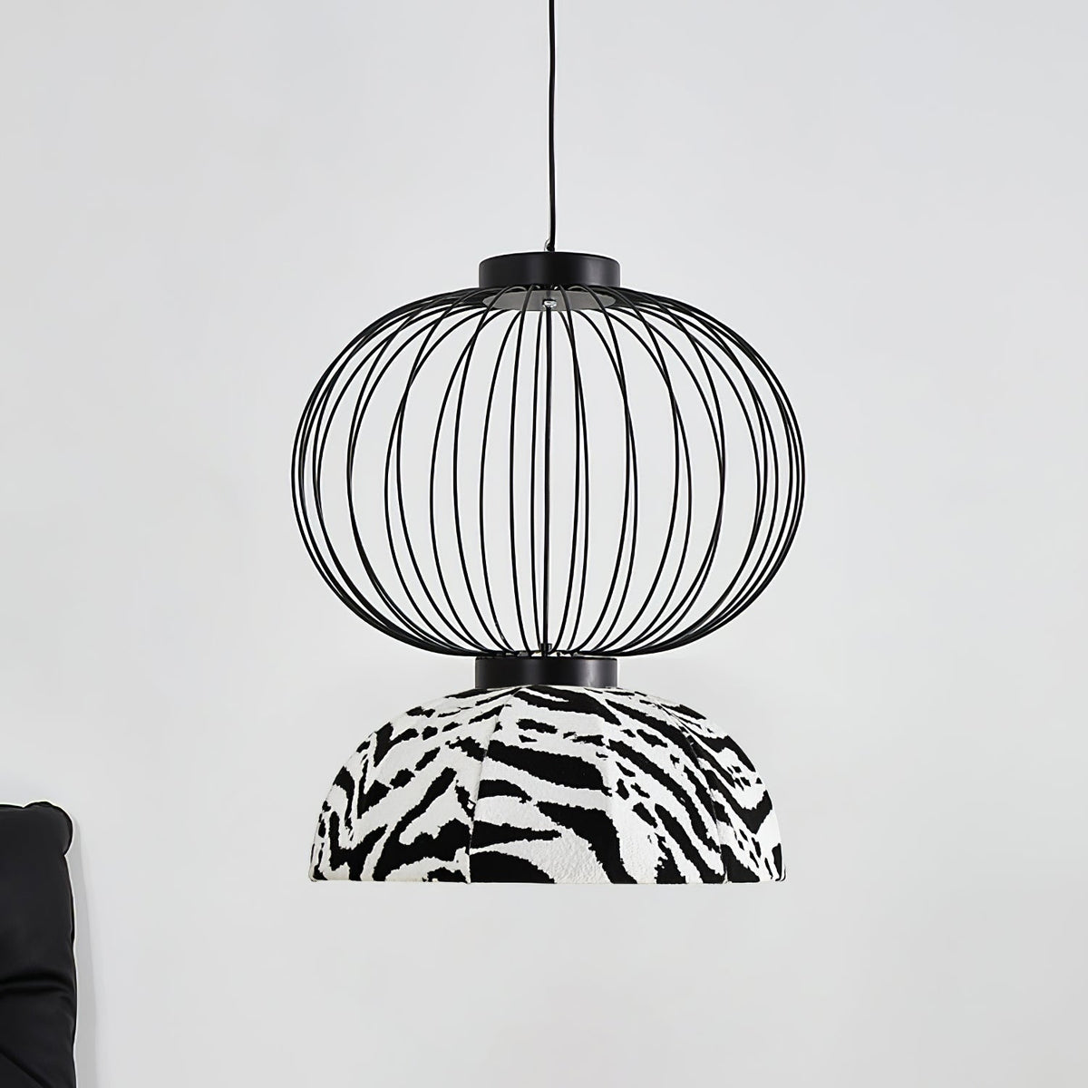 Forge Industrial stof hanglamp