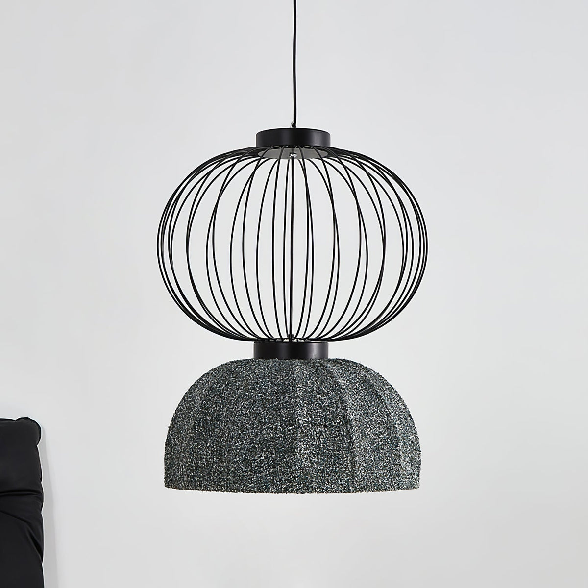 Forge Industrial stof hanglamp
