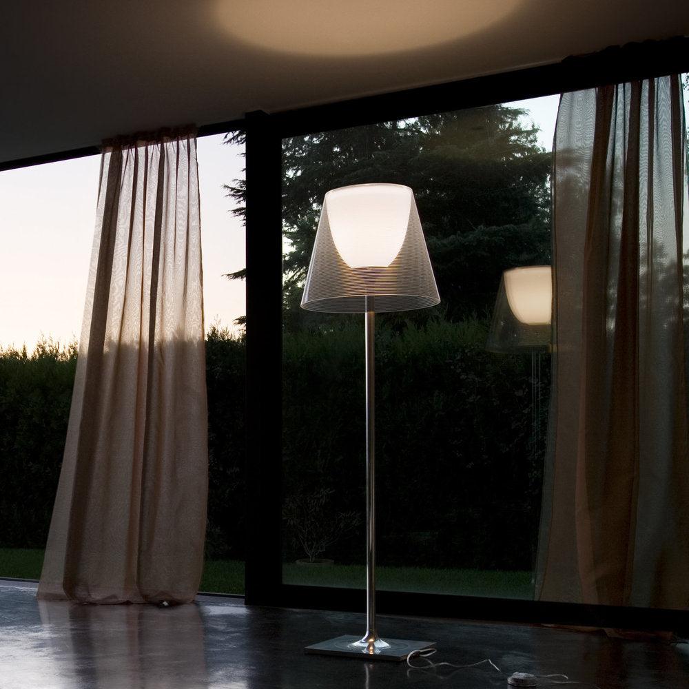 Garlan Moderne vloerlamp van acryl