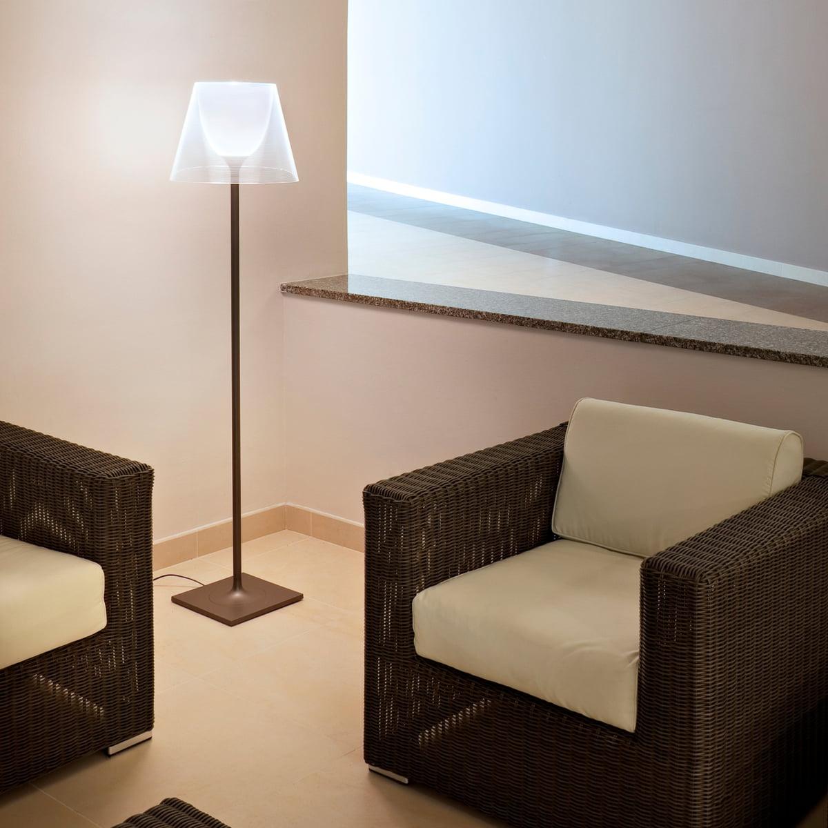 Garlan Moderne vloerlamp van acryl