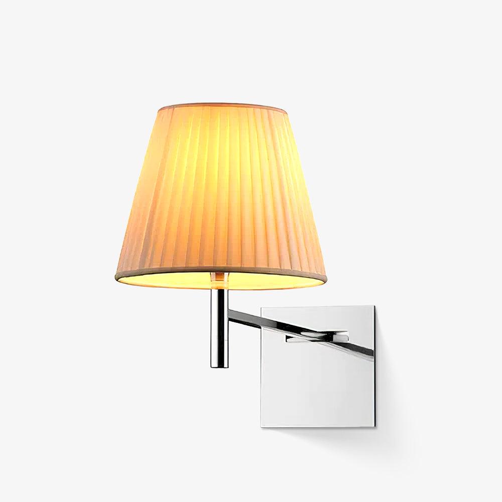 Orsore Chroom Prism wandlamp Katoen