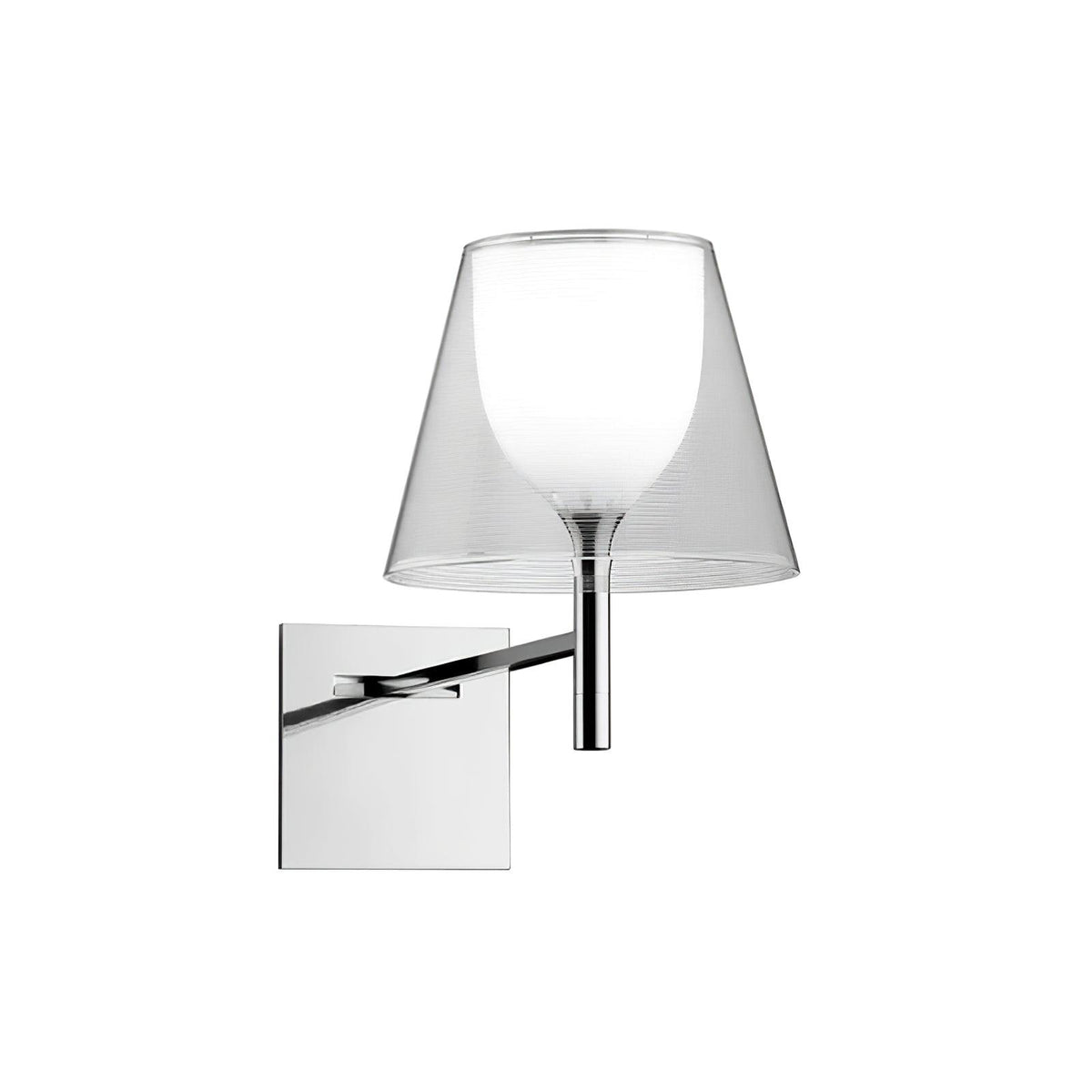Orsore Chroom Prism wandlamp Katoen