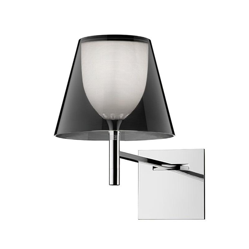 Orsore Chroom Prism wandlamp Katoen
