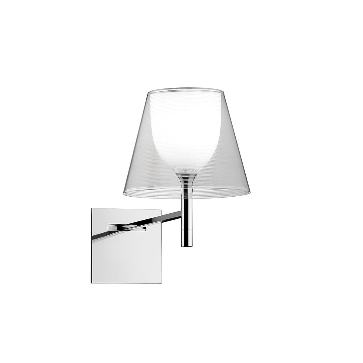 Orsore Chroom Prism wandlamp Katoen