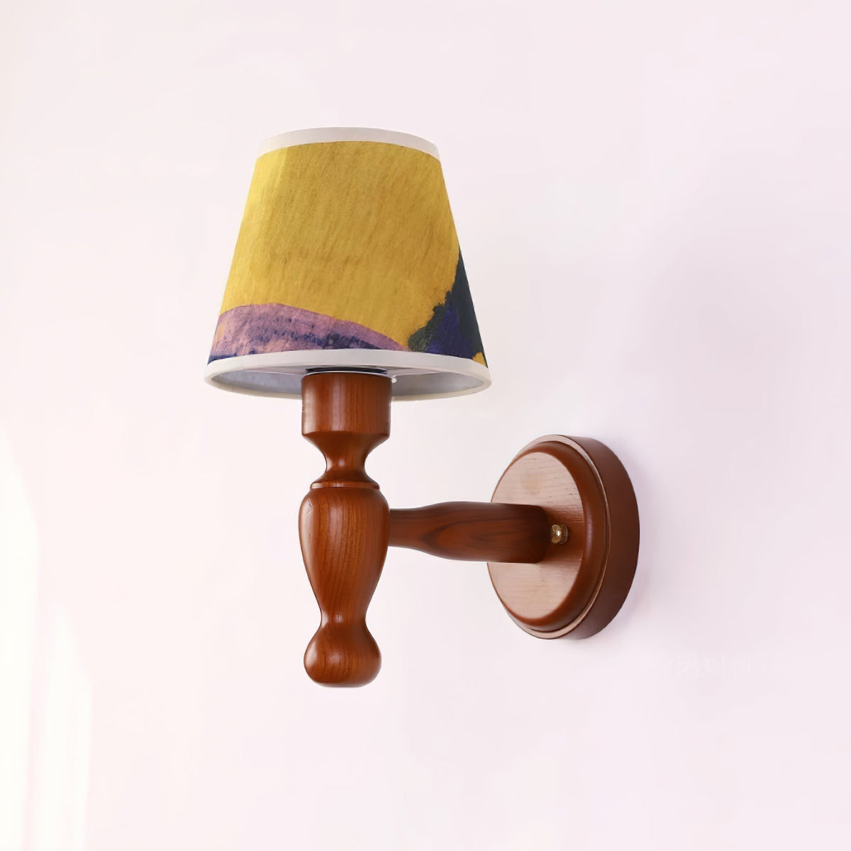 Orbel Mapleleaf wandlamp met houten element