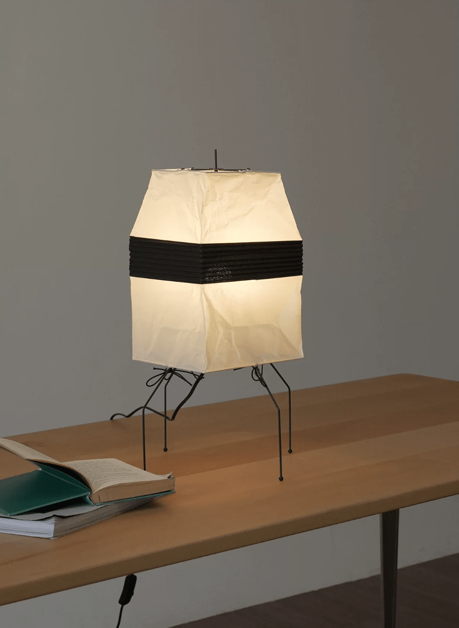 Piaiveria vloerlamp met Papieren Kap