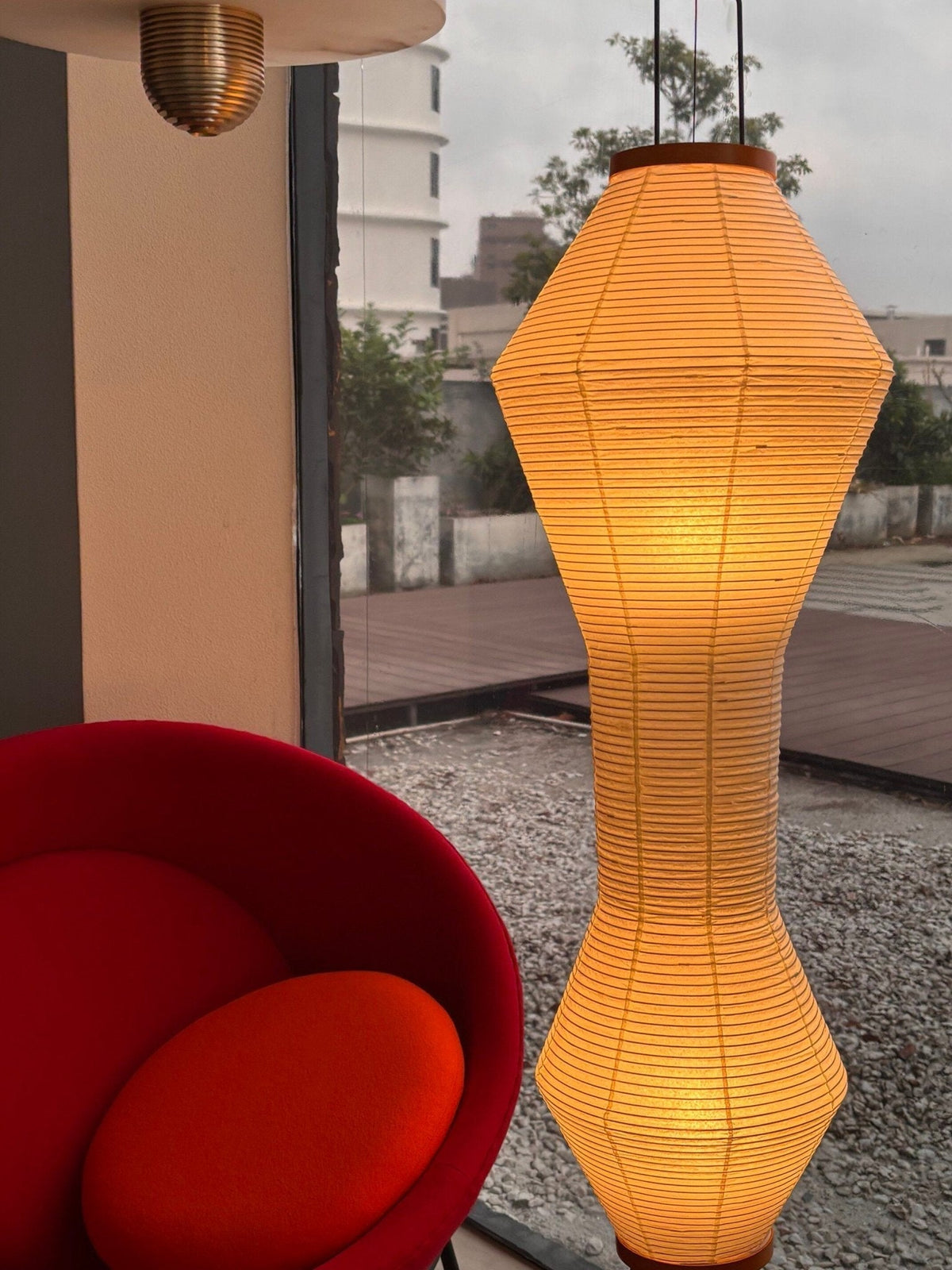 Hourglass vloerlamp