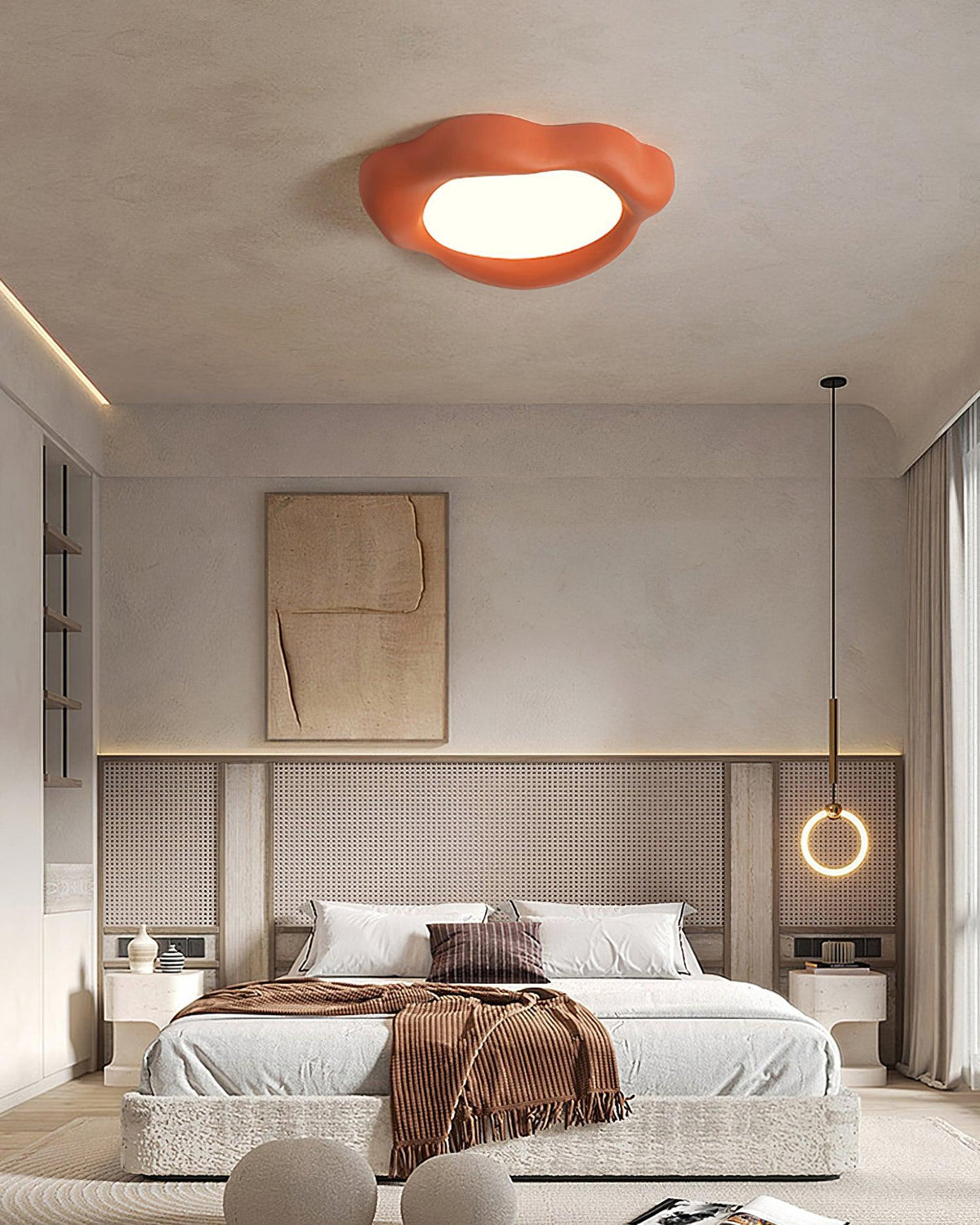 Niruella Premium Noordse kunst hars plafondlamp