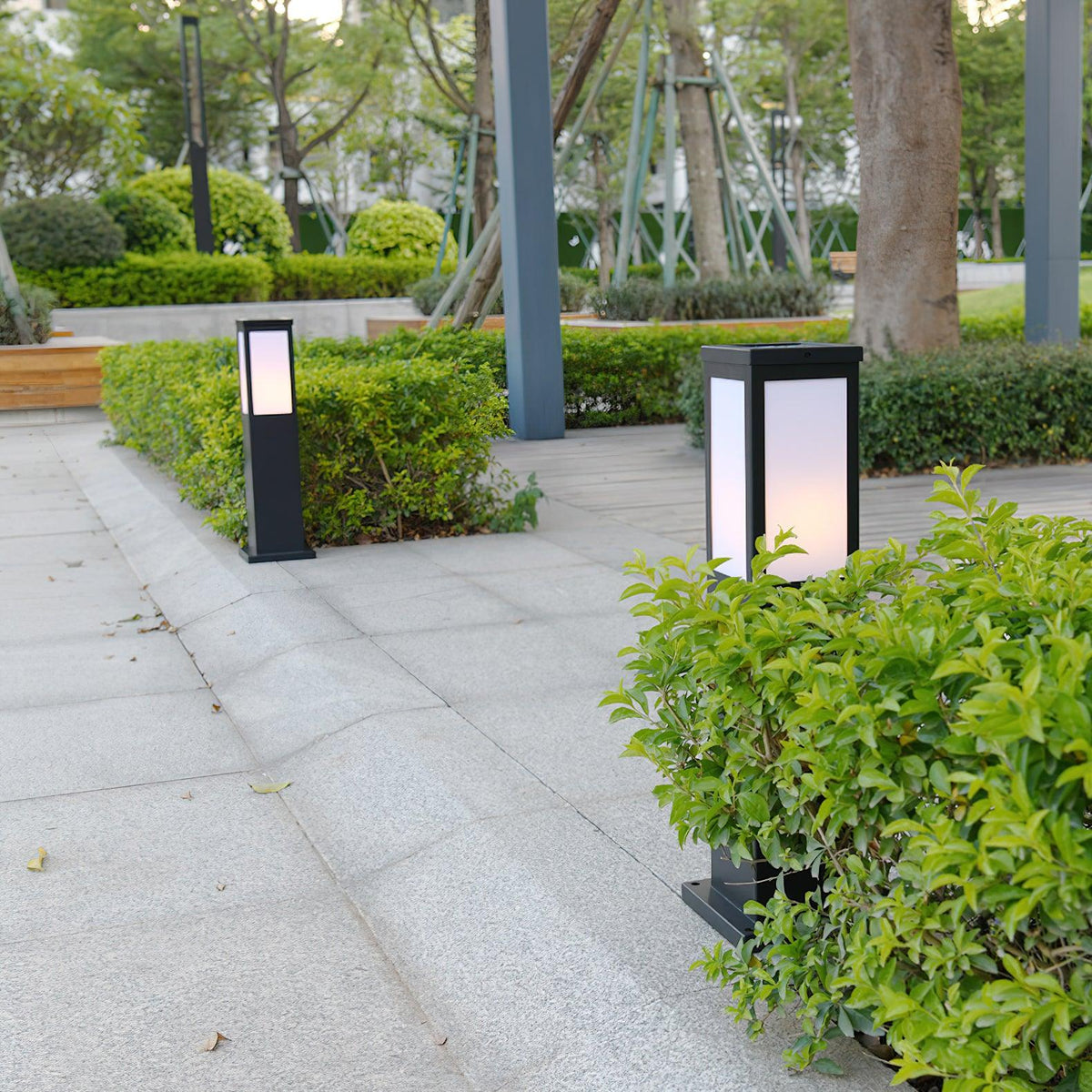 Aspren Bollard Zonnelicht voor Buiten