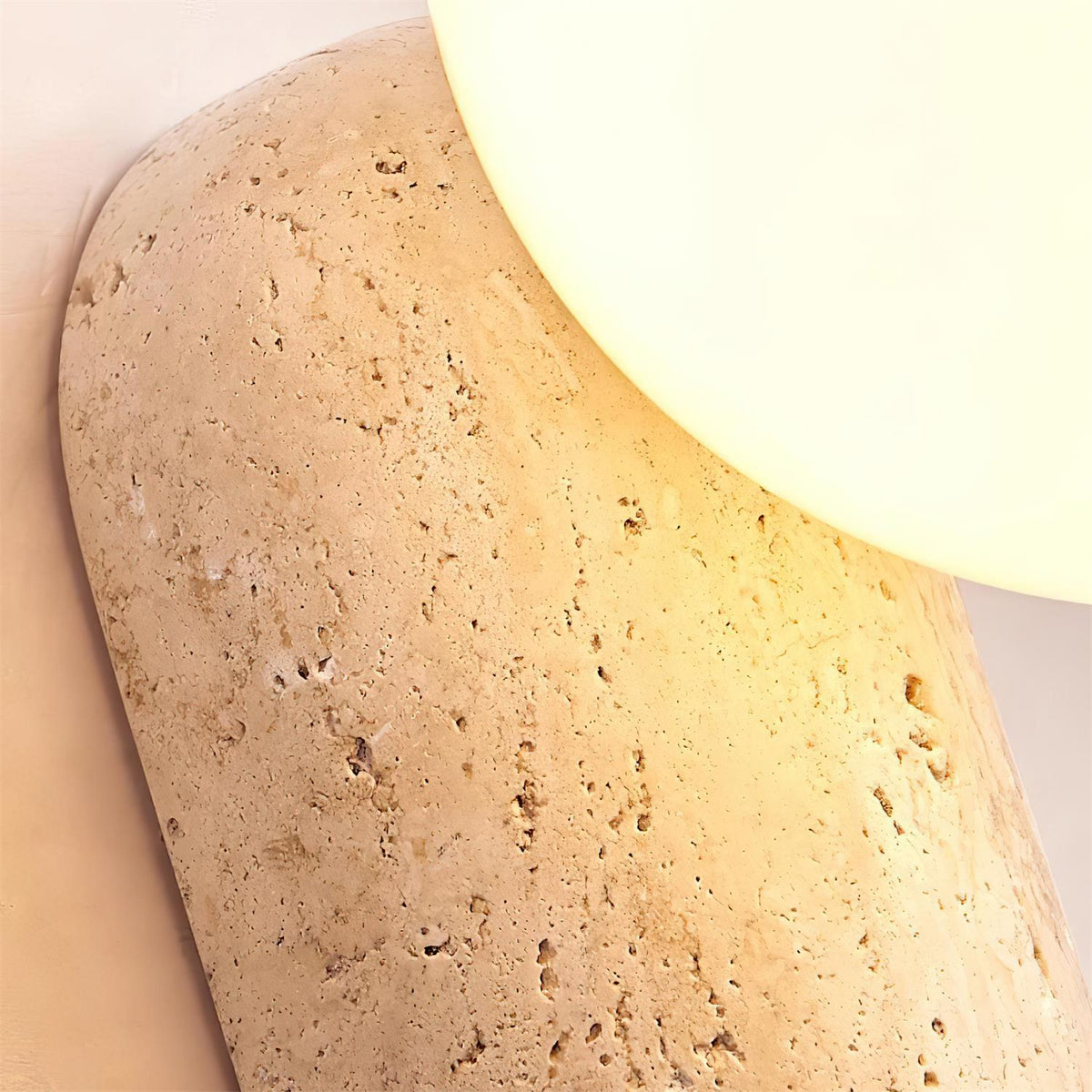 Tavelaria wandlamp travertin Organic Serenity