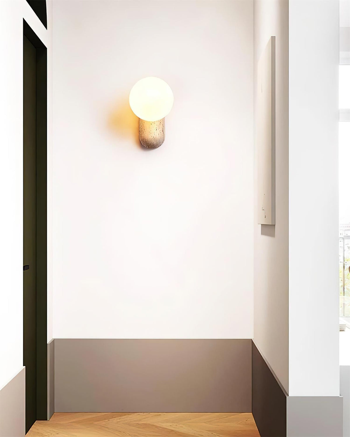 Tavelaria wandlamp travertin Organic Serenity