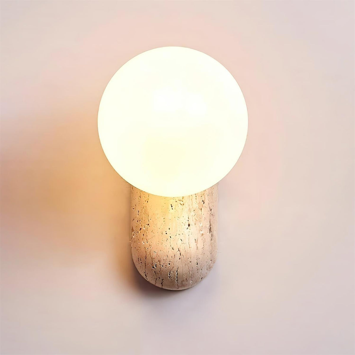 Tavelaria wandlamp travertin Organic Serenity