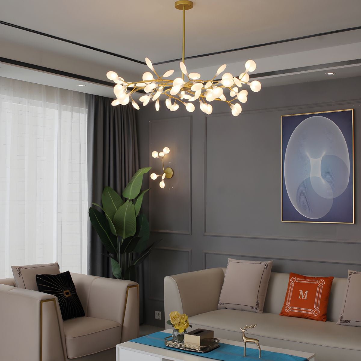 Riviselle LED Firefly Kroonluchter