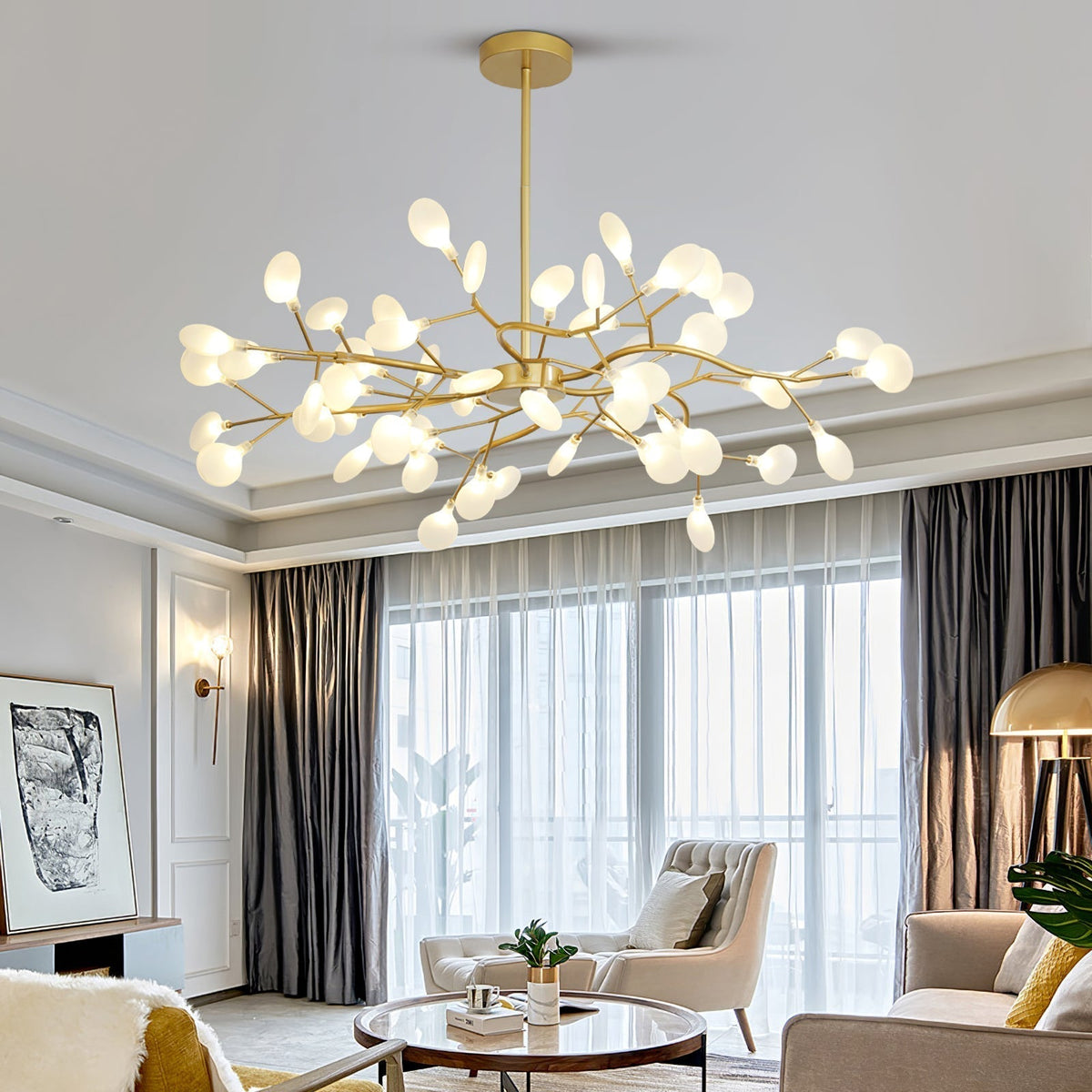 Riviselle LED Firefly Kroonluchter
