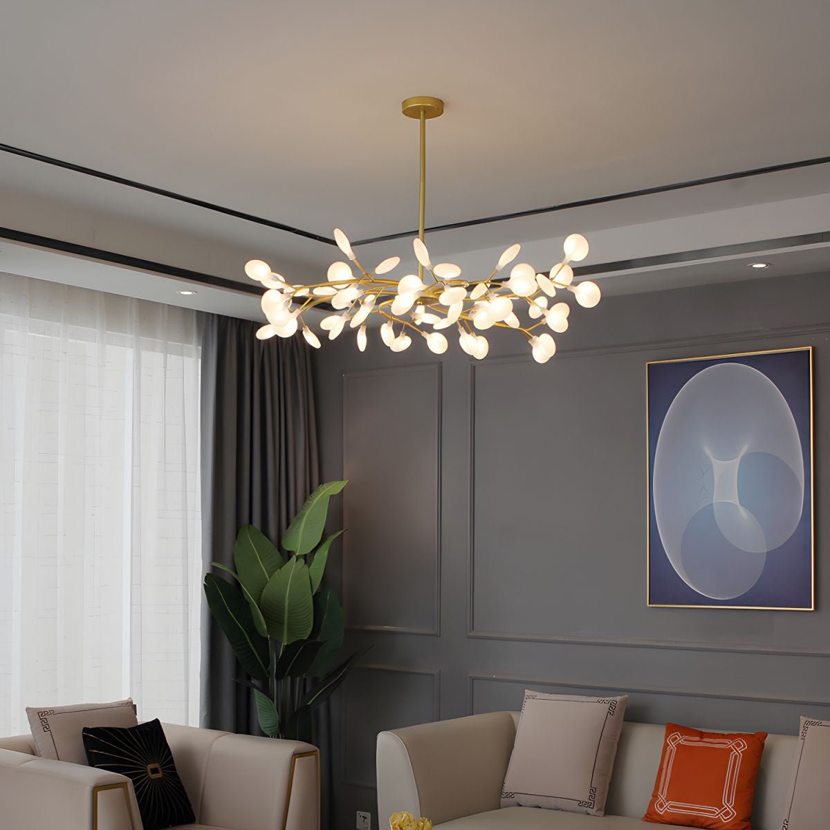 Riviselle LED Firefly Kroonluchter