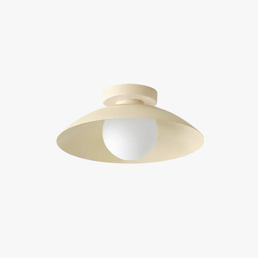 Cairns Modern Plafondlamp Zwart Rode Metaal Woonkamer Slaapkamer