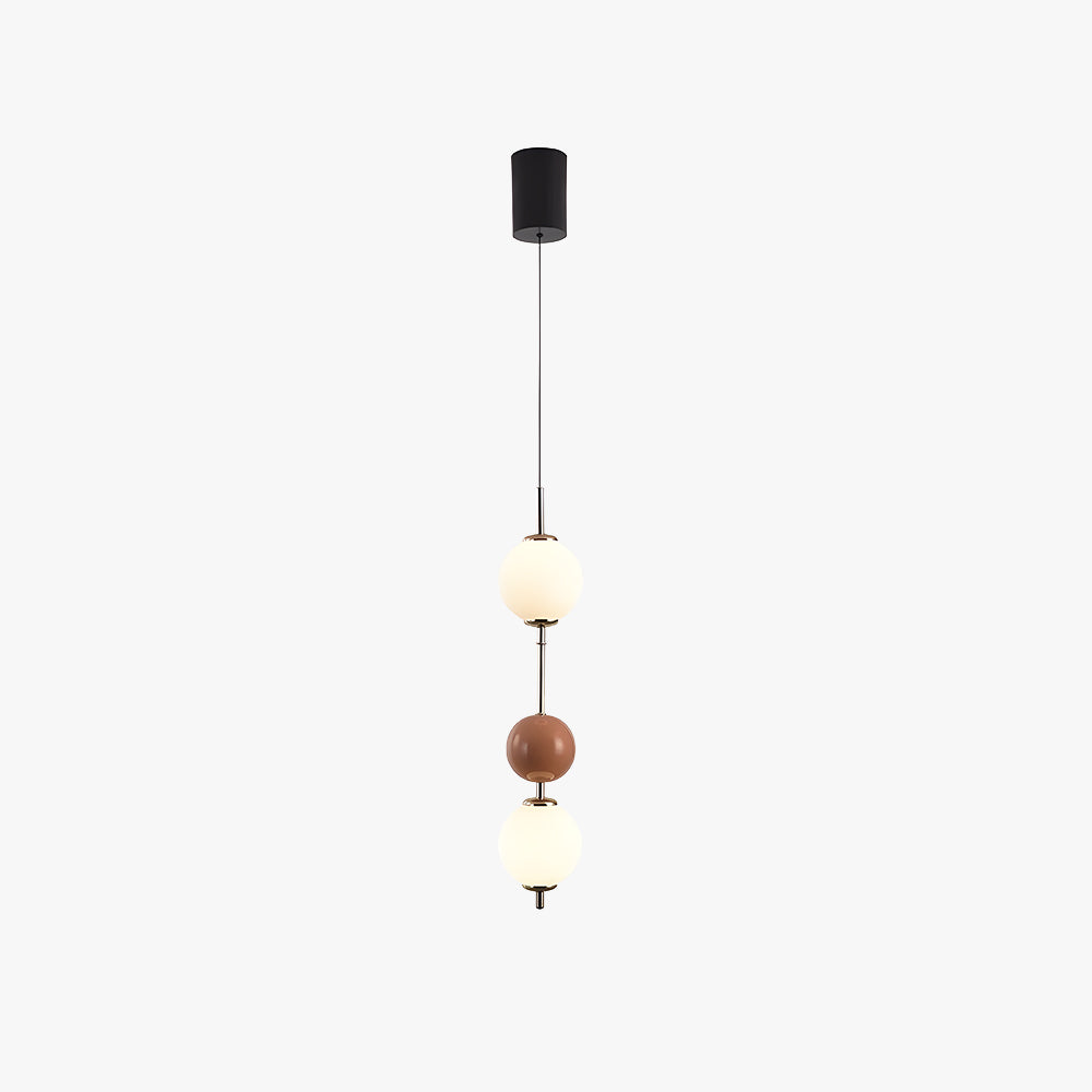 Valentina Modern LED Hanglampen Rood Metaal Slaapkamer Woonkamer