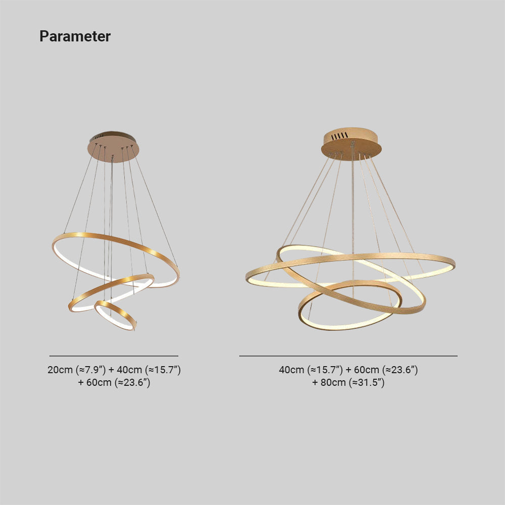 Arisha Design LED Hanglamp  Gouden Wit Zwart Metaal Glas Eetkamer