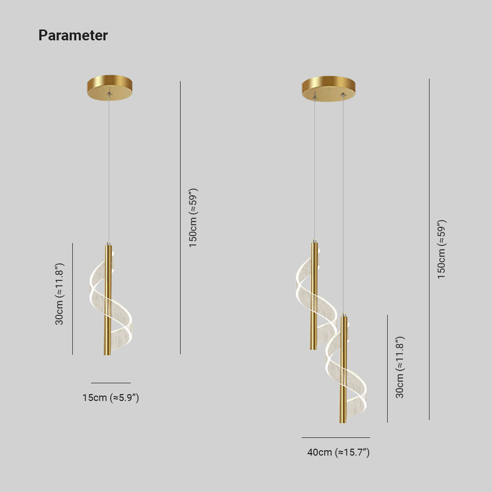 Sanna Vintage Design LED Hanglampen Goud Metaal Woonkamer/Eetkamer