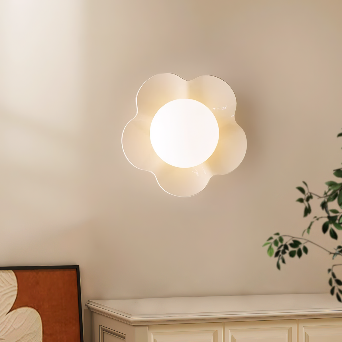 Petalia wandlamp