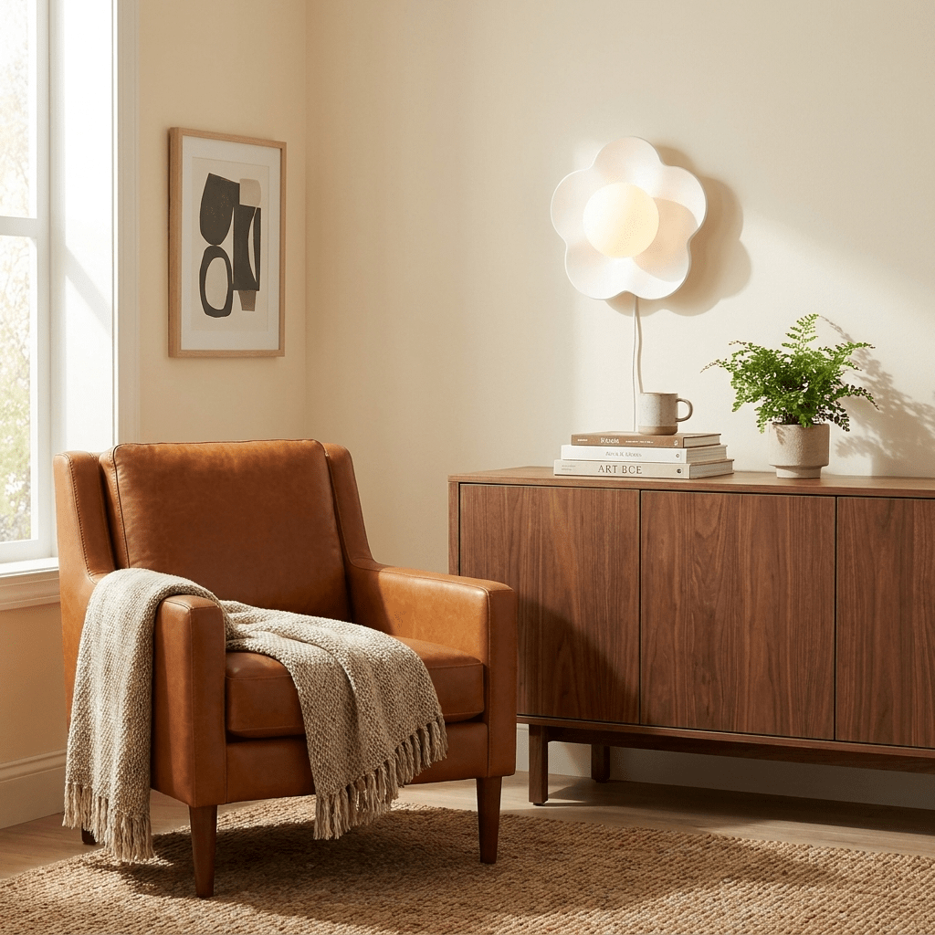 Miranine La fleur met stekker wandlamp