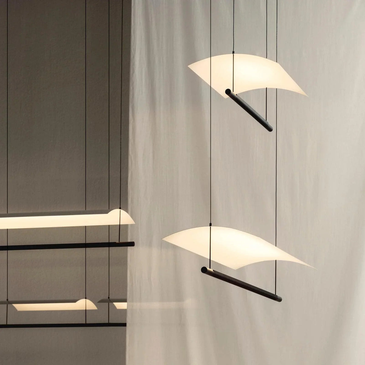Stratos lineaire hanglamp