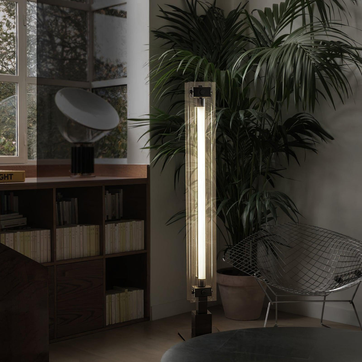 Avthaaril vloerlamp van acryl