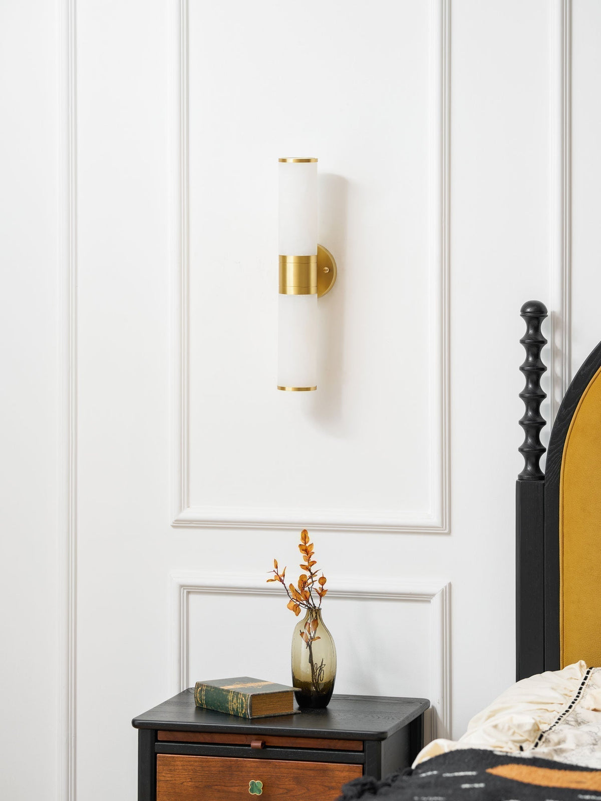 Tira Minimalistische wandlamp van albast