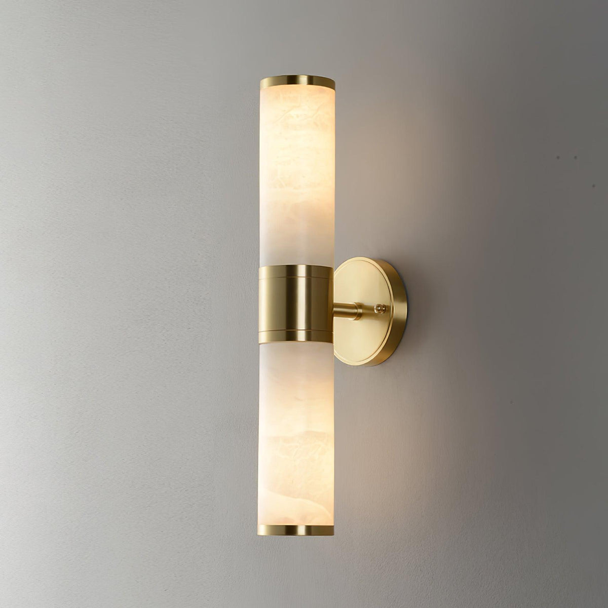 Tira Minimalistische wandlamp van albast