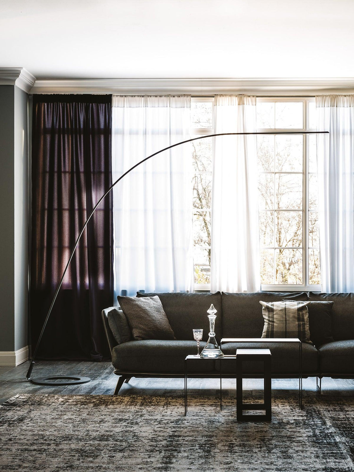 Aurmaril sculpturale vloerlamp