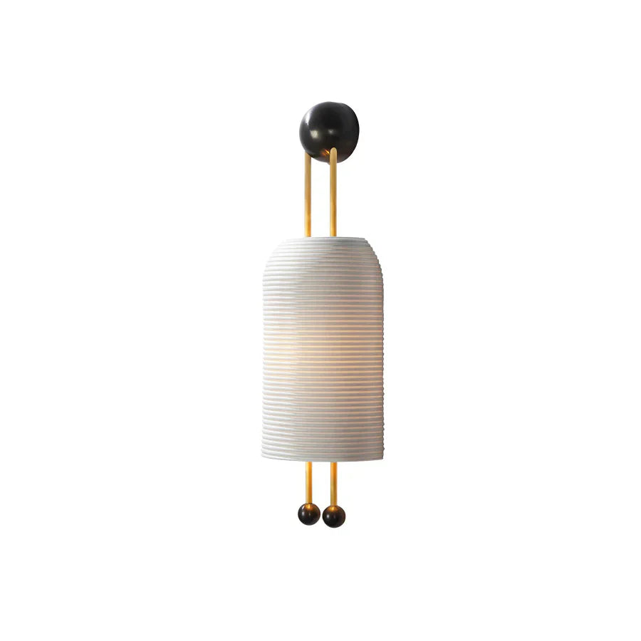 Alessio Metaal Glas Wit Wandlamp Eetkamer Slaapkamer