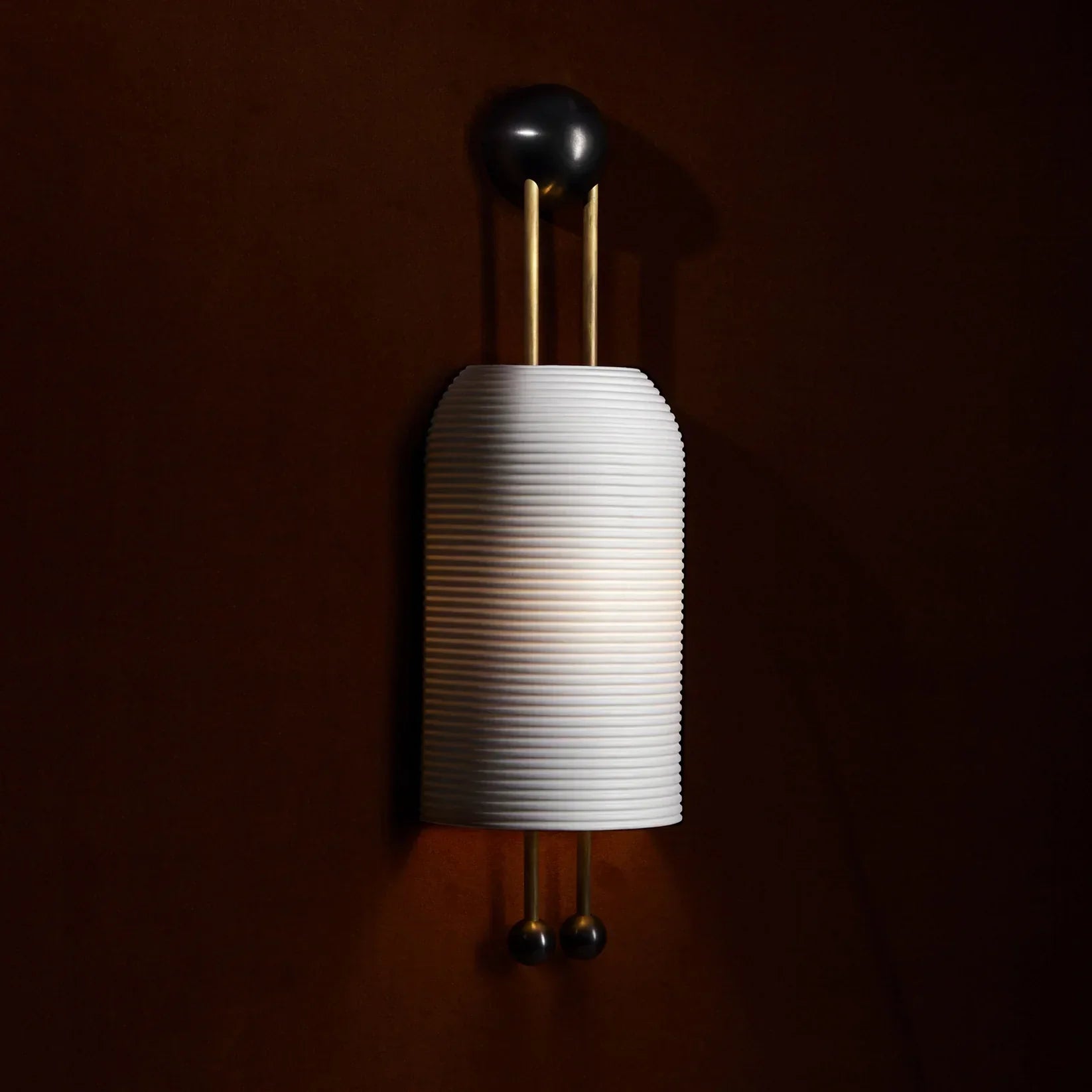 Alessio Metaal Glas Wit Wandlamp Eetkamer Slaapkamer