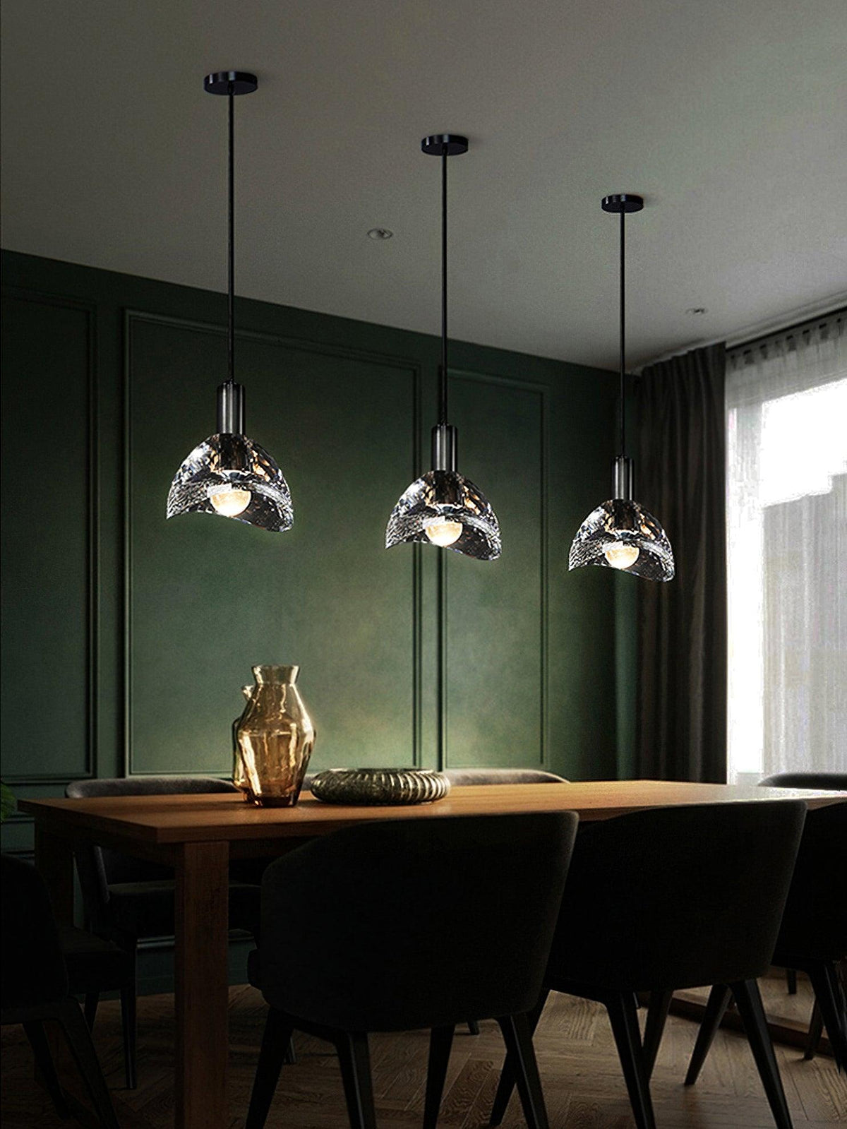 Syvinor Premium Noordse kunst glas hanglamp