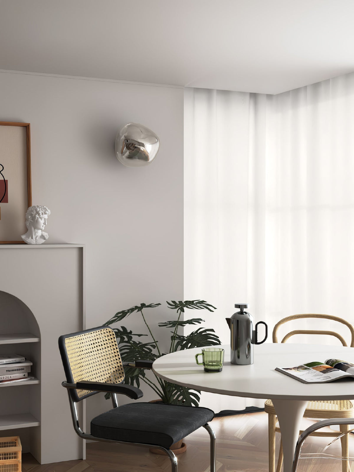 Bave Premium Noordse kunst wandlamp