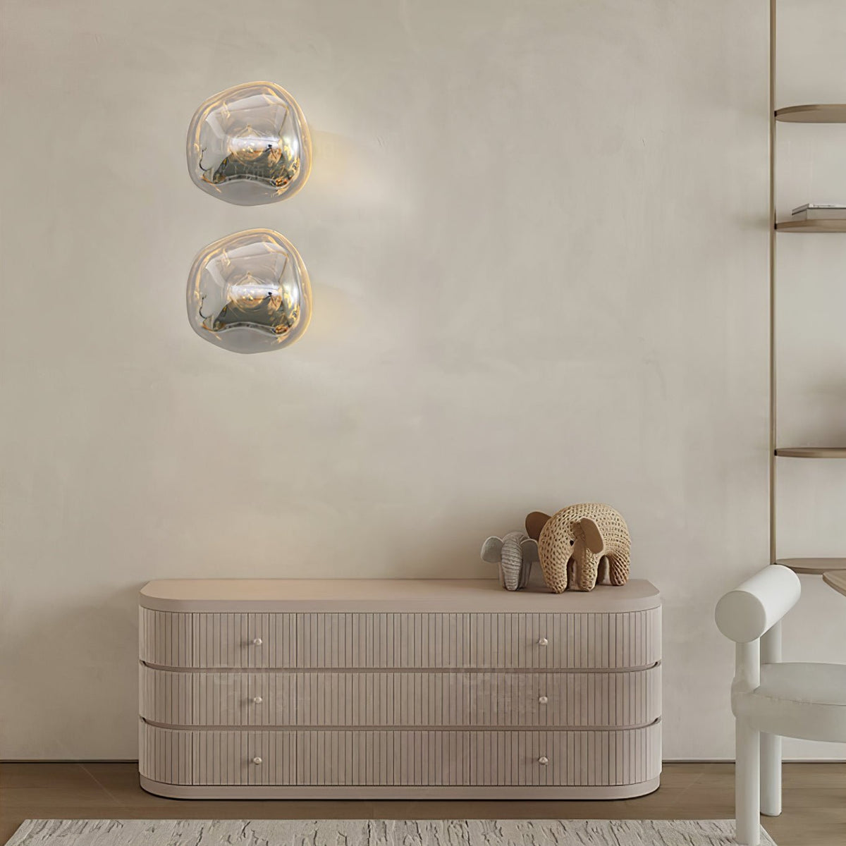 Bave Premium Noordse kunst wandlamp