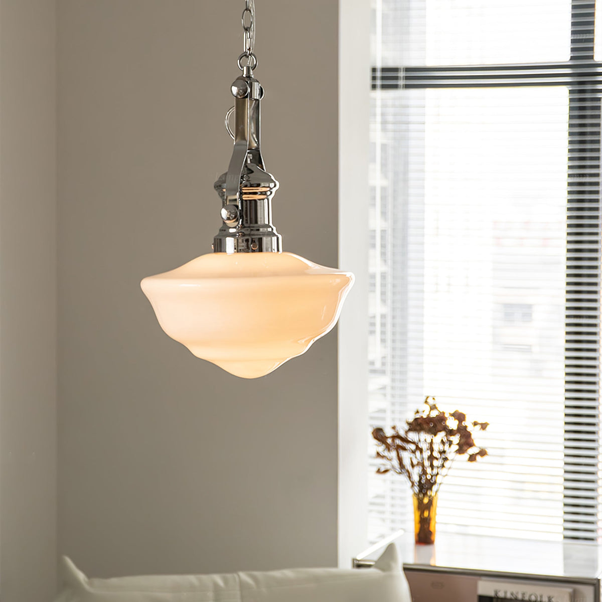 Zomiria Premium Noordse kunst glas hanglamp
