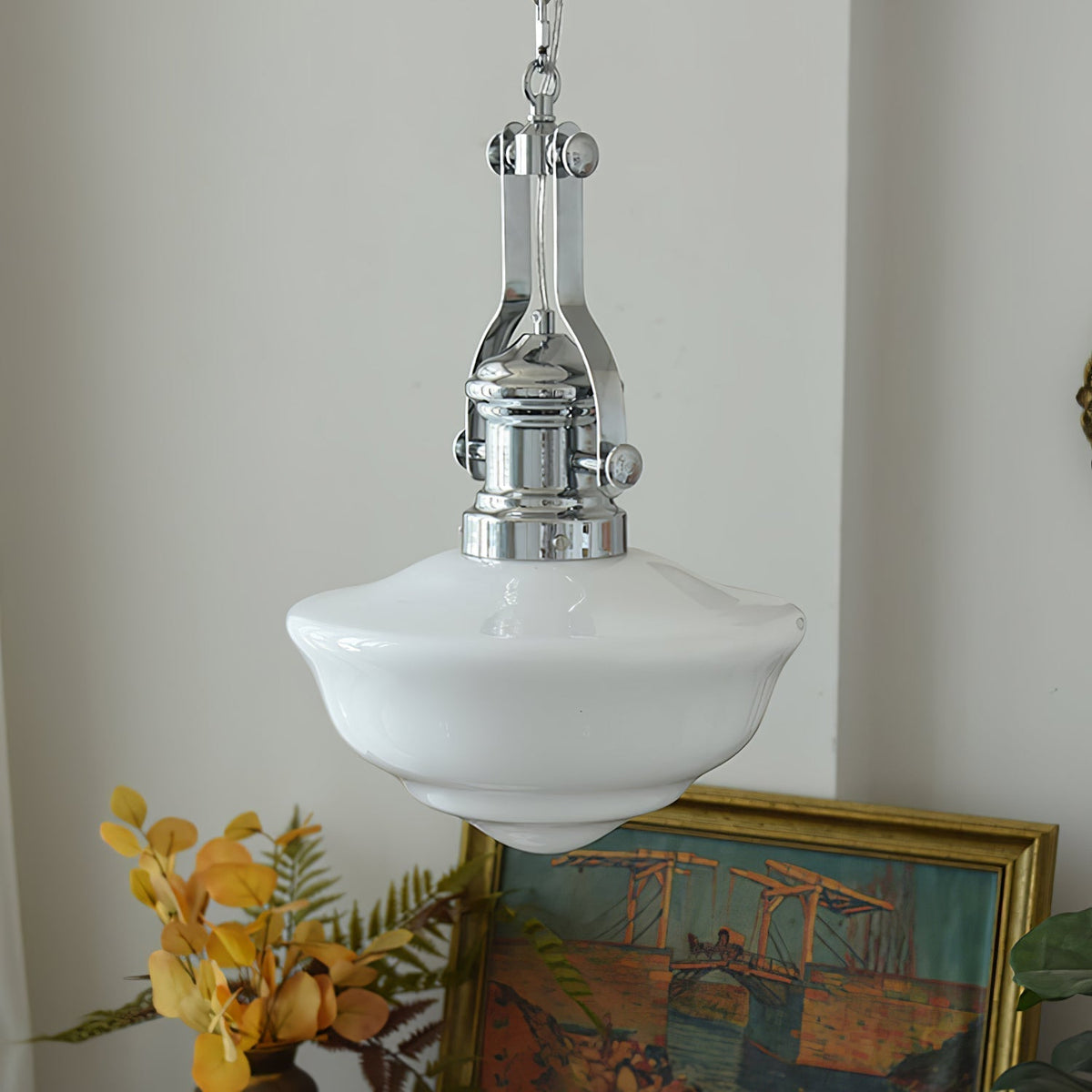 Zomiria Premium Noordse kunst glas hanglamp