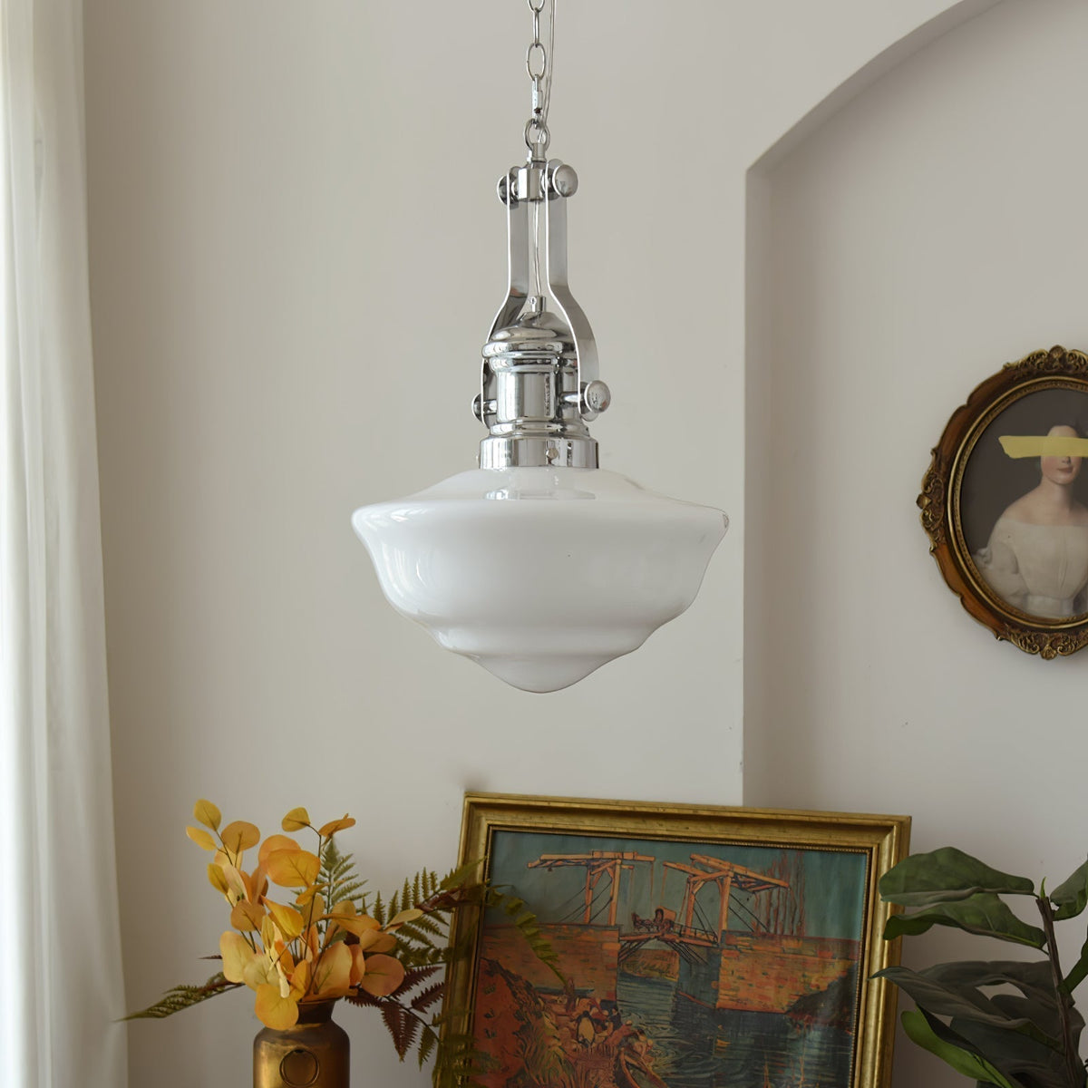 Zomiria Premium Noordse kunst glas hanglamp
